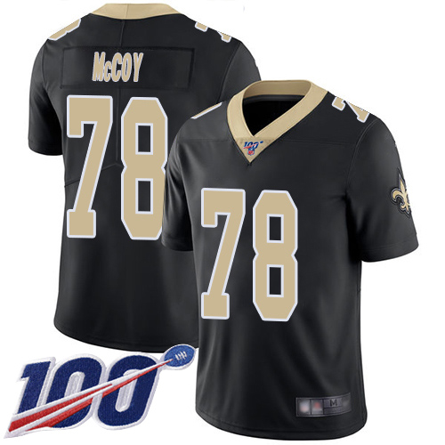 Men New Orleans Saints Football #78 100th Season Vapor Untouchable NFL Jersey
